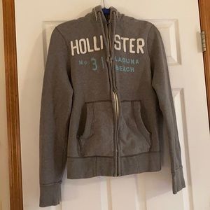 Authentic Vintage Gray Hollister Hoodie